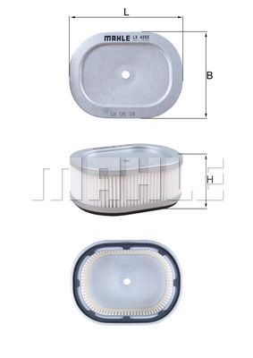 Фильтр воздушный для бензопилы STIHL MS461/MS044 LX4255