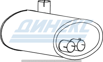 Глушитель SETRA 69332
