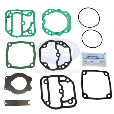 Р/к компрессора d=90 прокладки, клапаны, кольца упл.MB/MAN EKBO2C