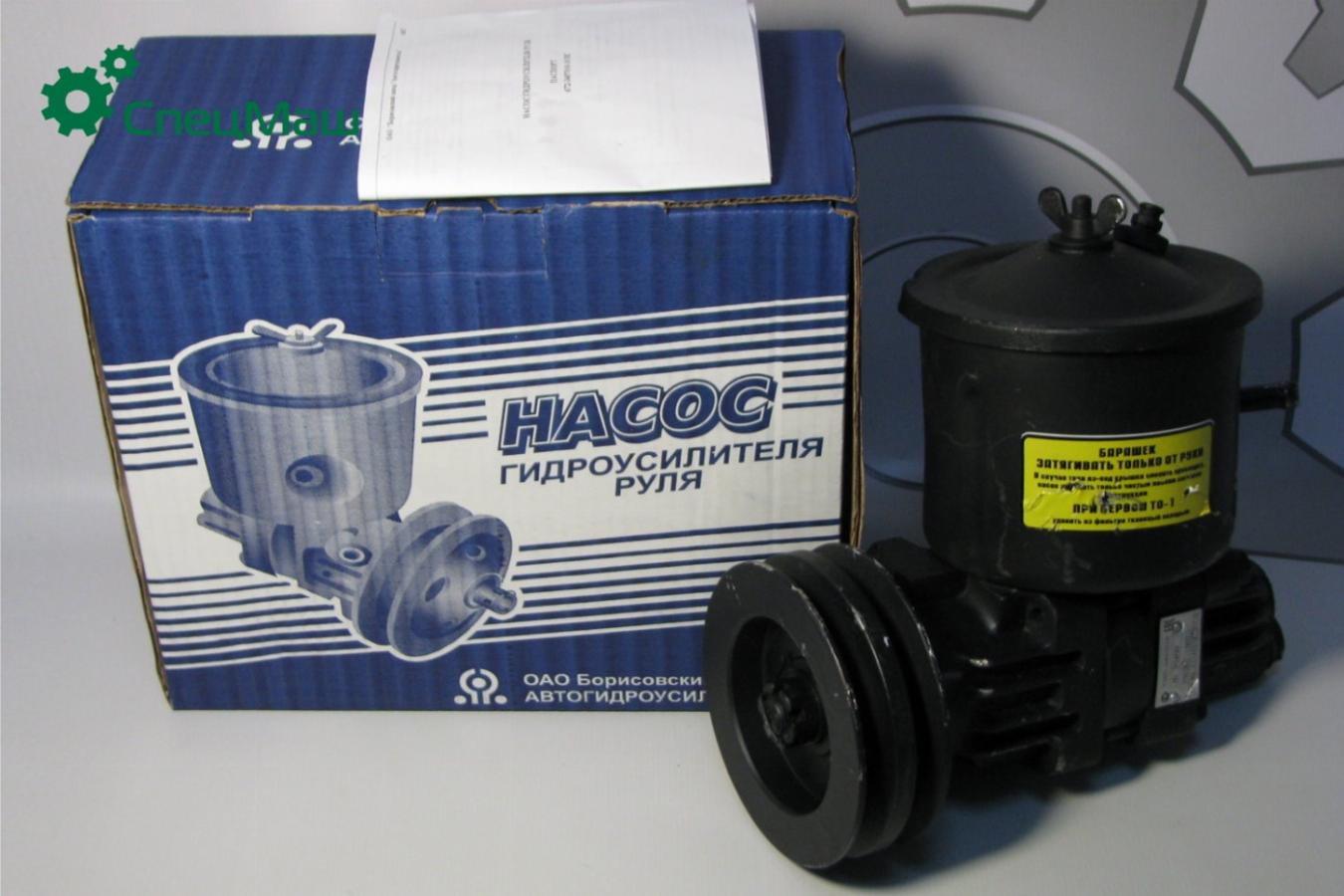 Насос гидроусилителя в сборе с бачком и шкивом ПАЗ 3205-3407010