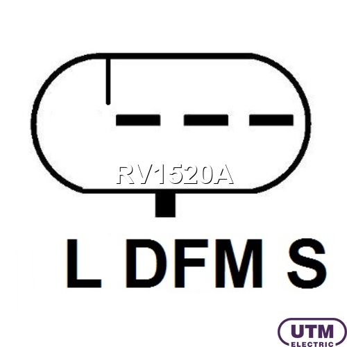 Регулятор генератора Chevrolet Corvette 5.7L 02-04 RV1520A