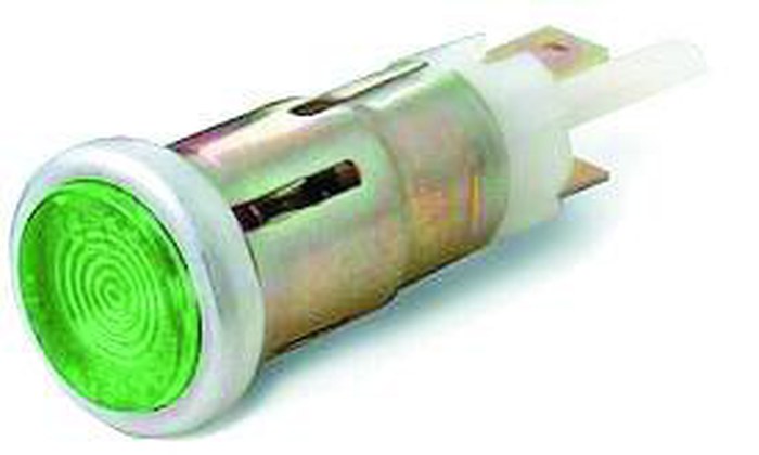 Лампа 12V контрольная зеленая ГАЗ-52/53/УАЗ 121.3803