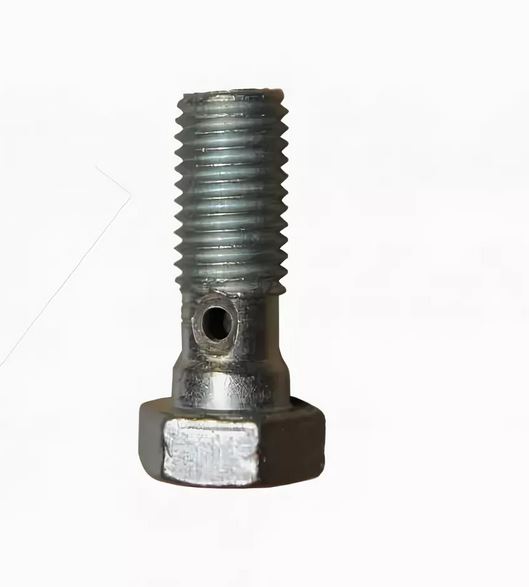 Болт-штуцер М12*28*1,5 крана пневматического УРАЛ 5557-1602186