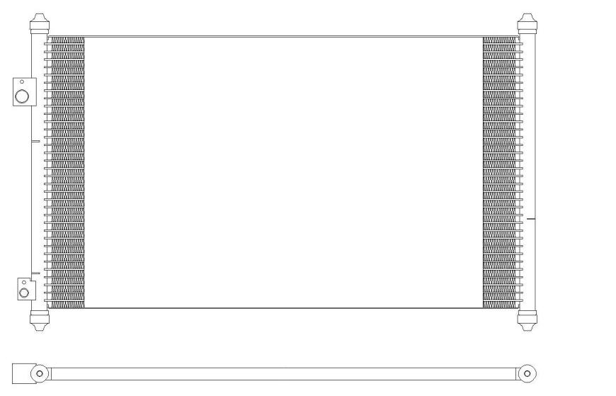 Pадиатоp кондиционеpа Toyota Land Cruiser UZJ100 4.7i 00> 52119817