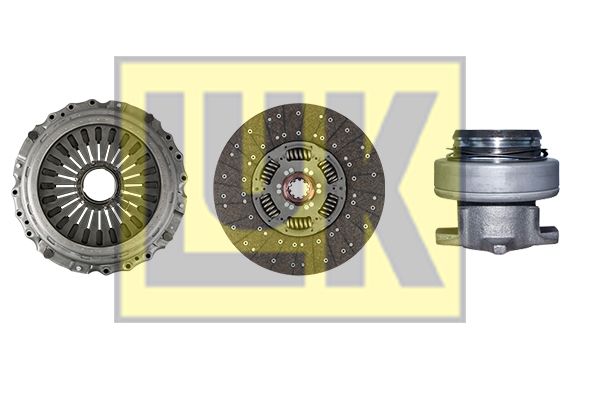 К-т сцепления D430 КПП ZF 16S151/8S1315/16S1825/16S182 КАМАЗ-ЕВРО 643338100