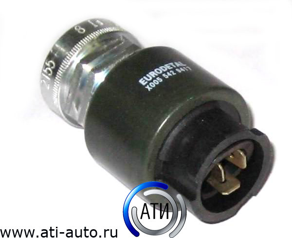 Датчик спидометра 3-х контактный MB/Scania/Volvo KG250501.906