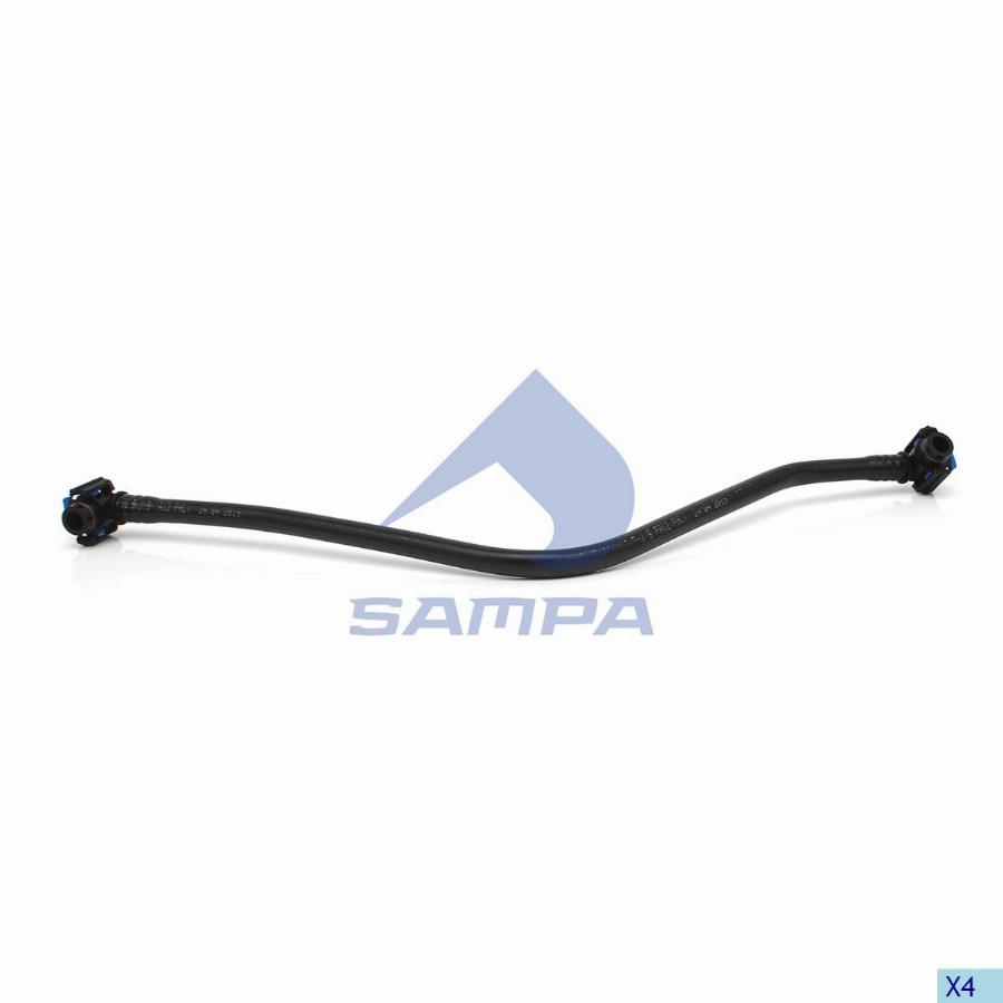 Трубка охлаждения компрессора обратная MAN TGA/TGS 023.087