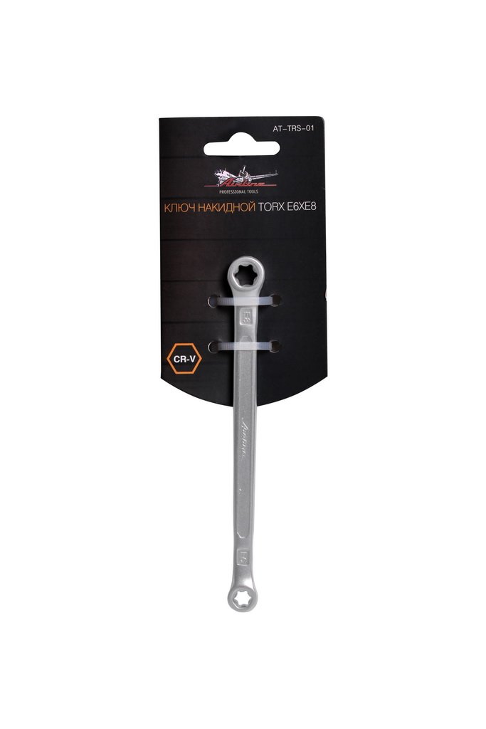 Ключ накидной E6*E8 TORX AT-TRS-01