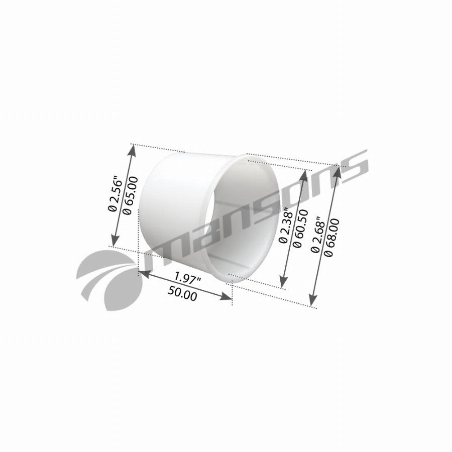 Втулка шкворня 60*68*48 Renault C/K/Volvo FL6/FH12/13/16/FM7/9-13 900.049