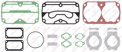 Р/к компрессора прокладки, клапаны, кольца упл. Iveco EuroTech/Stralis/Trakker RK.01.136.10