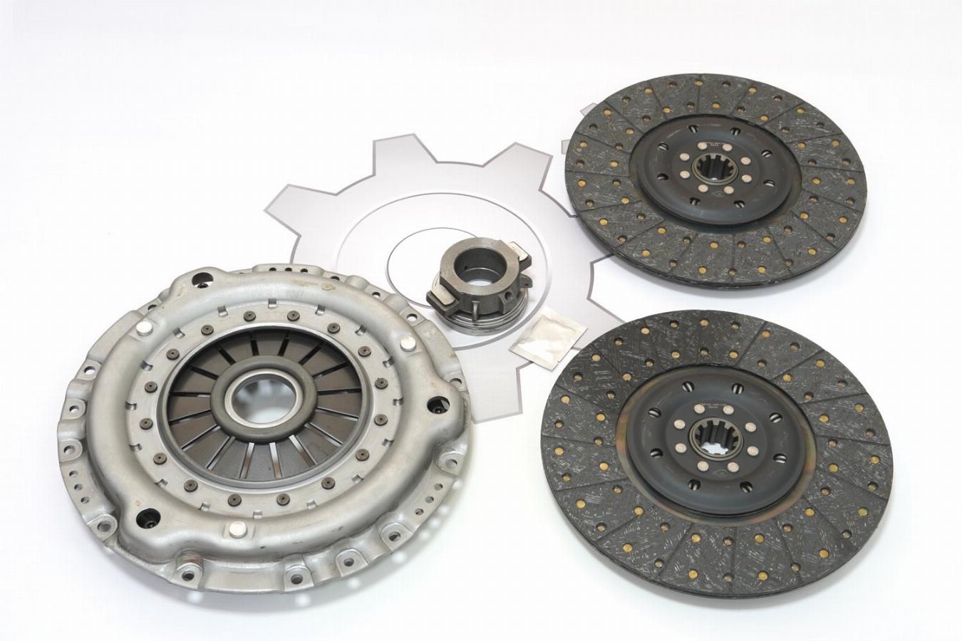 Сцепление в сборе корзина лепестковая, 2диска, муфта КАМАЗ ЕВРО-1/2 142.1600010-10