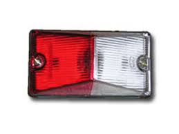 Фонарь стояночного света на полуприцеп красно-белый на крышу кабины 12.3731