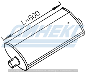 Глушитель IVECO 28419