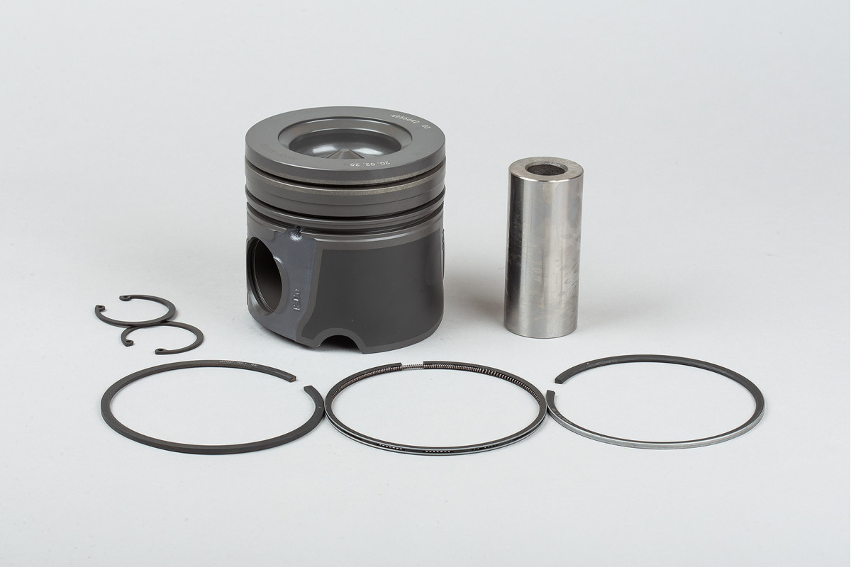 Поршнекомплект +0.50 с кольцами КАМАЗ/ПАЗ дв.Cummins ISBe/ISDe/DAF 4955642