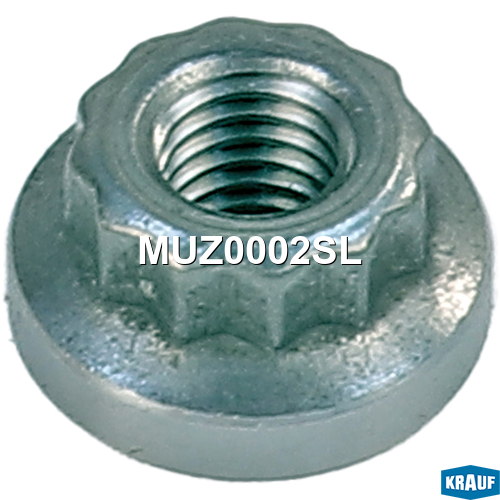 Гайка турбокомпрессора M5*0.8 LH H=6mm Citroen C8 2.2 HDi 02> MUZ0002SL