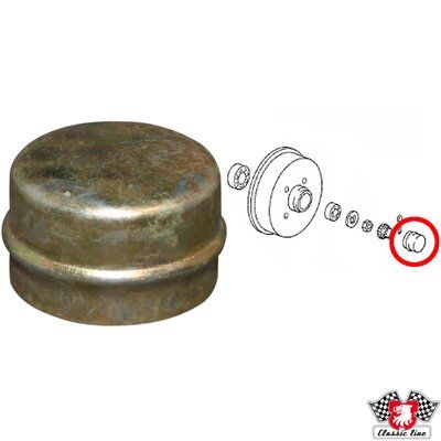 Крышка ступицы колеса Audi 80/VW Golf/Jetta/Passat/Polo 86> 1151450200