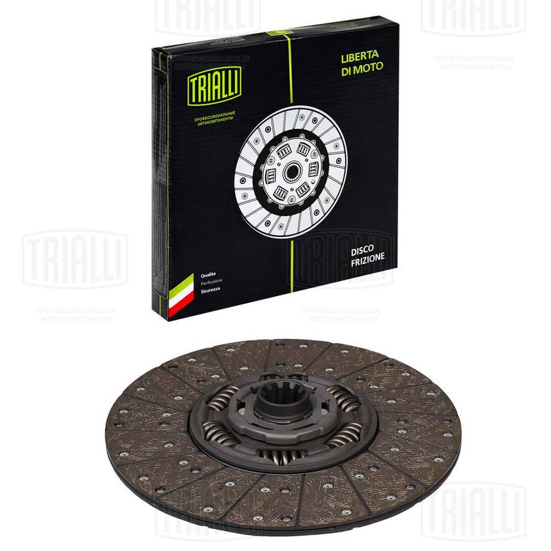 Диск сцепления 362WGTZ 1 3/4"-10N МАЗ-4370 Зубренок FD1204