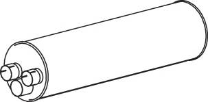 Глушитель MB/NEOPLAN 51337