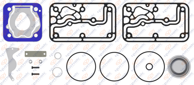 Р/к компрессора прокладки, клапаны MB OM457LA RK.01.130