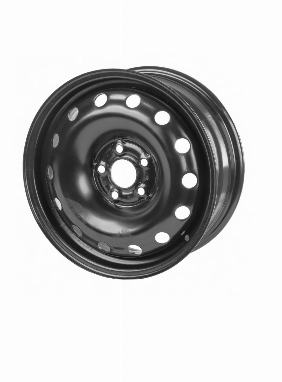 Диск штампованный R15 6J 5x100 57.1 ET38 BANTAJ Black BAN15007