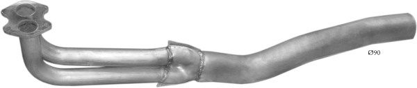 Труба глушителя приемная MB SK 6905