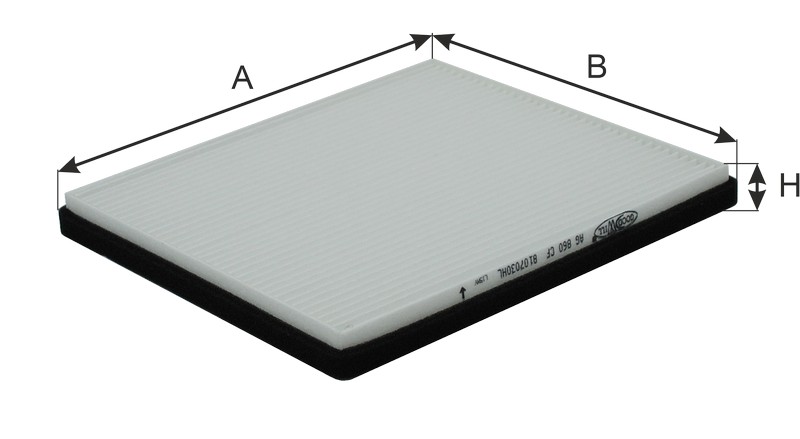 Фильтр салона FAW AG860CF