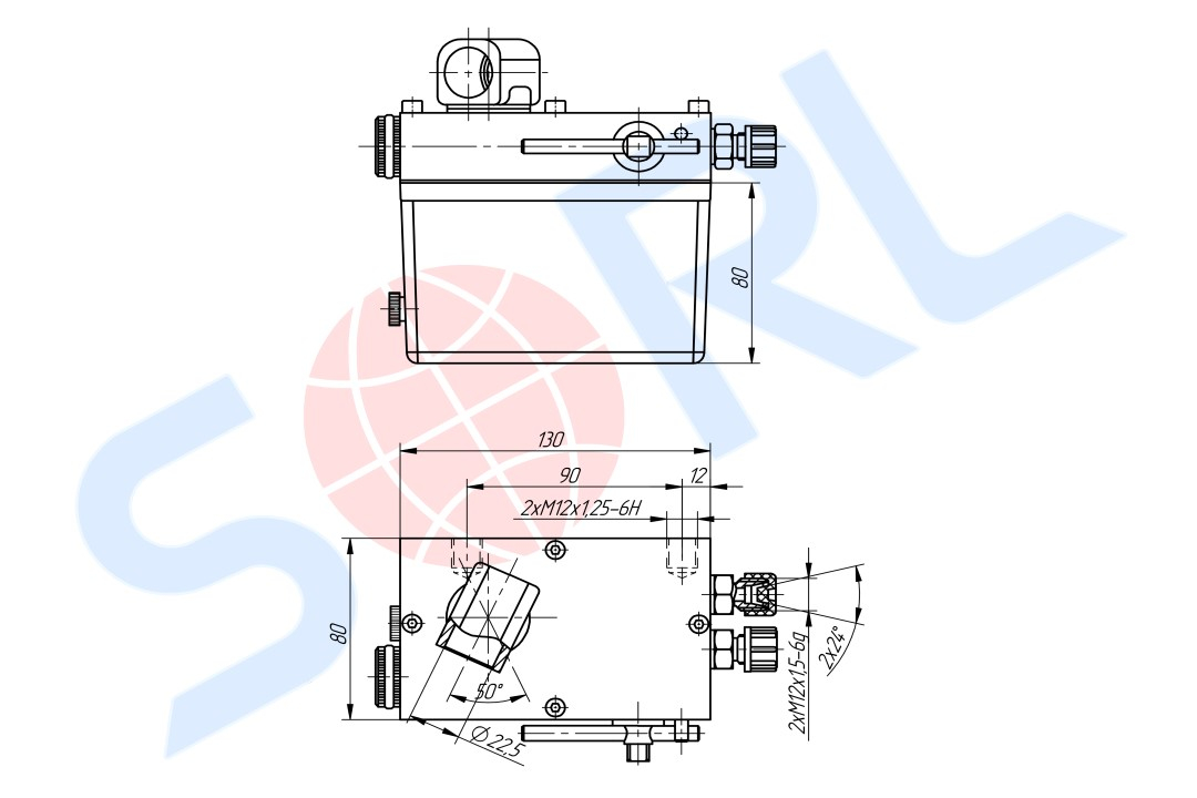 Насос подъема кабины Камаз-4308/6520/6522 Евро-3 50033162070