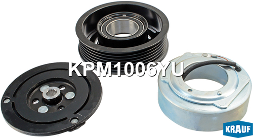Шкив компрессора кондиционера в сборе Mitsubishi ASX/Lancer/Outlander KPM1006YU