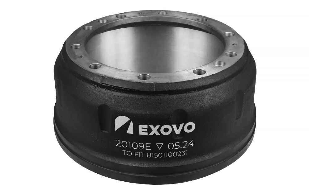 Барабан тормозной 410*167*213 MB/MAN 20109E