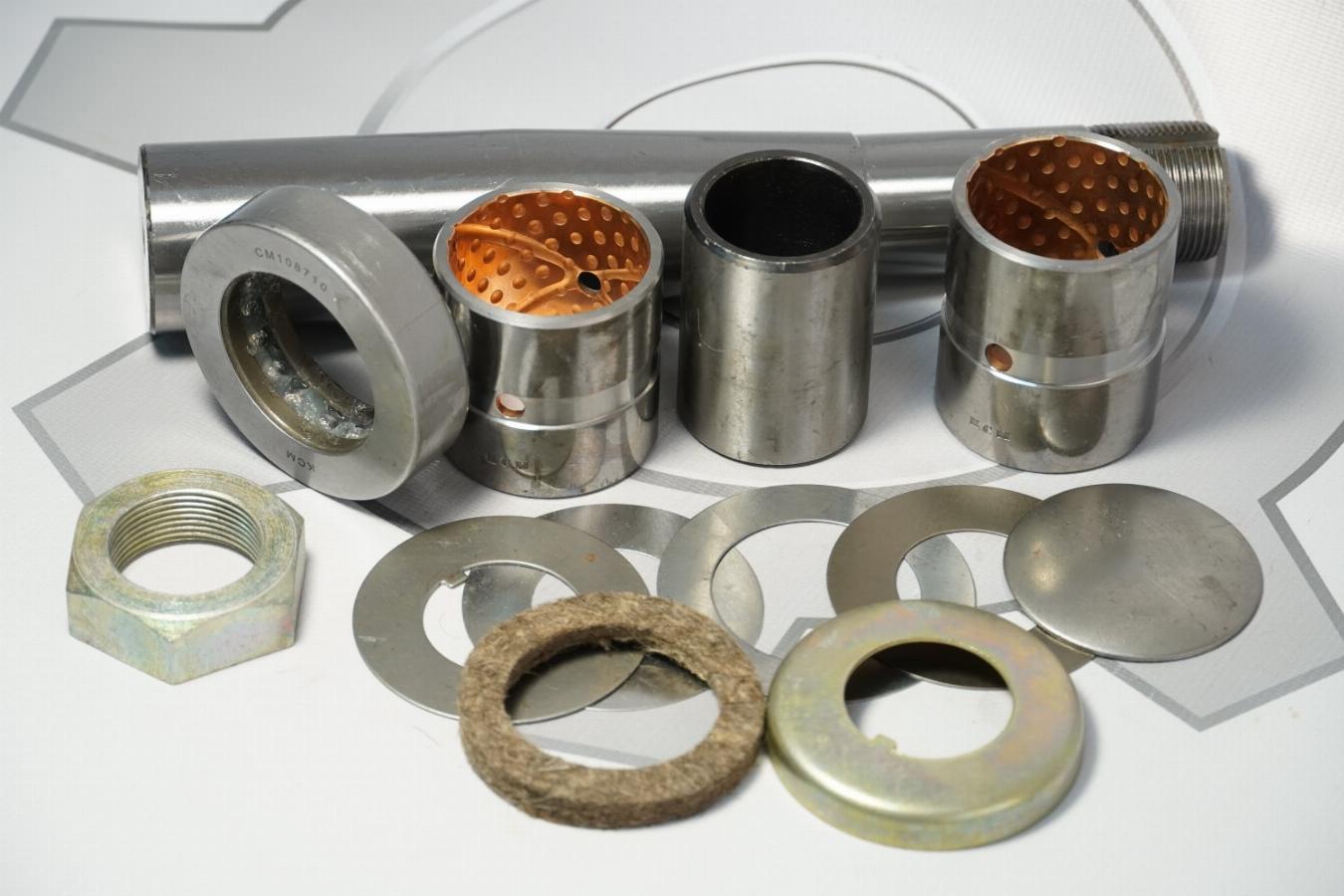 Шкворень в сборе (к-т на кулак) МАЗ/КРАЗ-250/256/6510 РК-500-3001008-09