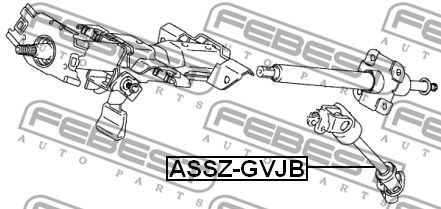 Вал карданный рулевой нижний Suzuki Grand Vitara 06-14 ASSZGVJB