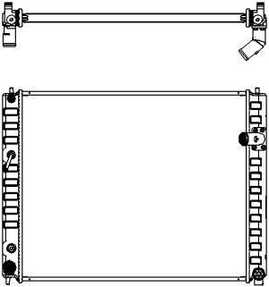 Радиатор системы охлаждения АКПП Infinity EX/FX 3.5-5.0i 08> 32518501