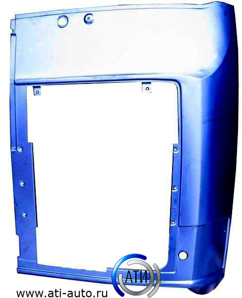 Панель передка левая угловая с крепежами ПАЗ 3205-5301133