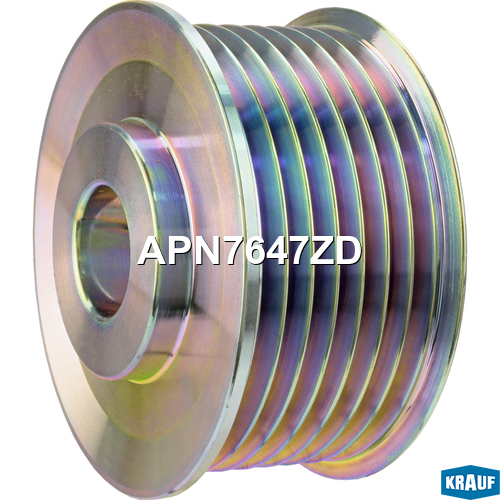 Шкив генератора Honda Accord 2.4L 06-09/Civic 2.0L 07-09/CR-V 2.4L 03-09 APN7647ZD