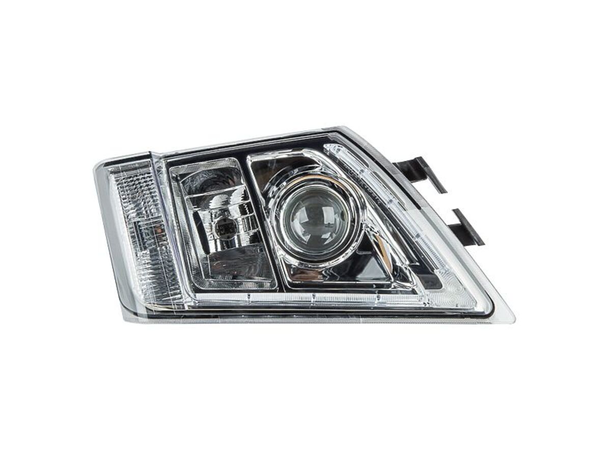 Фара правая мех.регулировка галогенная черная Volvo FH/FM TD0151034BR