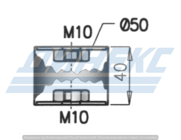 Резинометаллическая опора VOLVO 80951