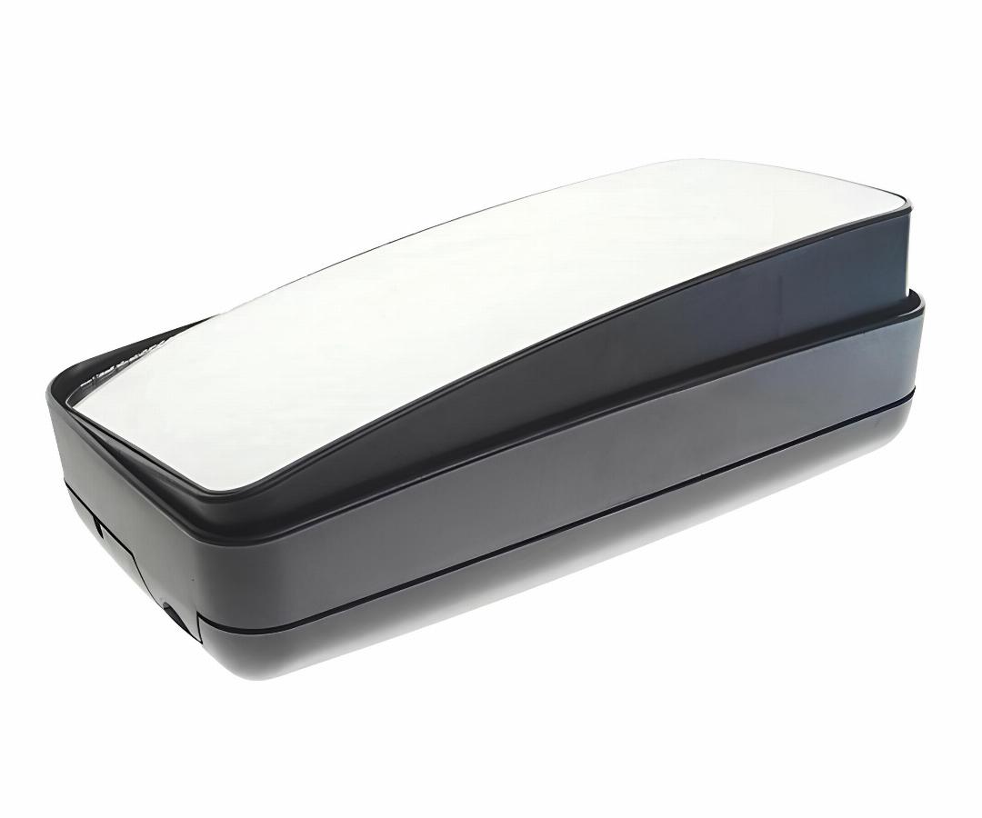 Зеркало боковое основное сферическое с подогревом эл.привод лев. 24V 380*199 КАМАЗ/МАЗ САКД.458201.1