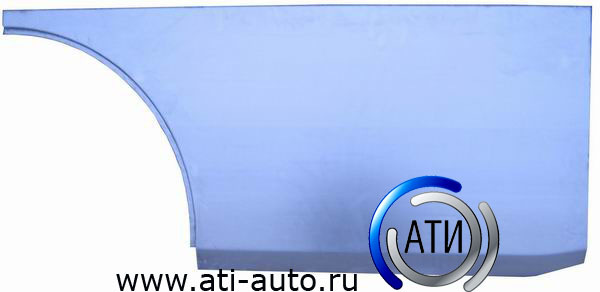 Панель левой боковины няжняя задняя ПАЗ 3205-5401296