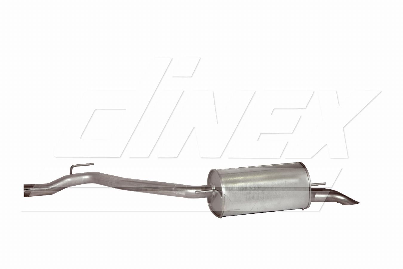 Глушитель задняя часть VW T4 2.5TDi 96-03 74329