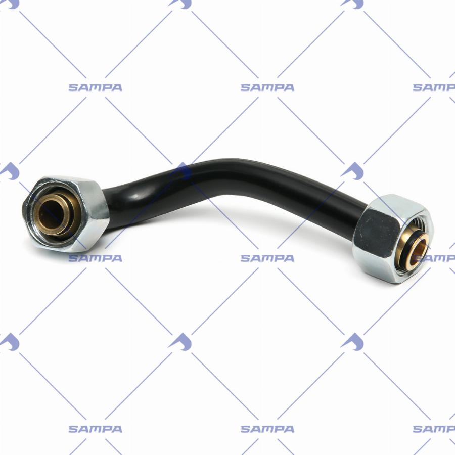 Трубка охлаждения компрессора водяная с фитингами Iveco Stralis 068.062