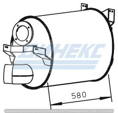 Глушитель MB 51334