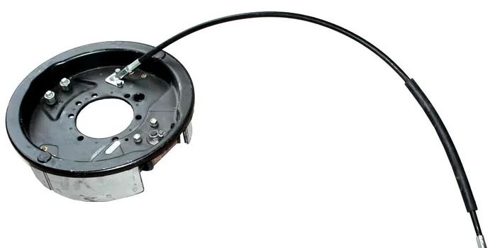 Тормоз задний правый в сборе с тросом саморегул. АВS ГАЗ-3309 3309-3502008-10