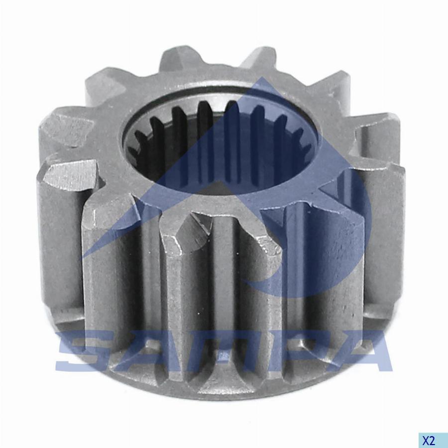 Шестерня стартера z=12 DAF/MAN 024.252