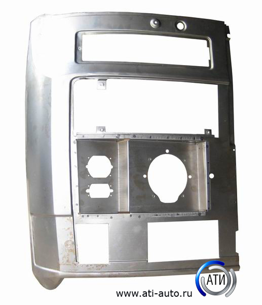Панель передка правая угловая с кронштейном фар ПАЗ 3205-5301132