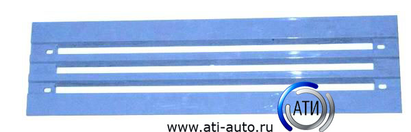 Решетка передняя верхняя средняя пластик ПАЗ-3205 3205-8104170