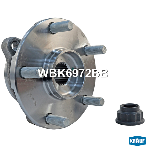 Ступица передняя в сборе Toyota Auris/Avensis/Corolla/RAV4/Corolla Verso 06> WBK6972BB