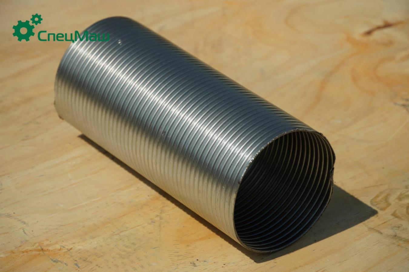 Металлорукав d=110мм L=390мм сталь МАЗ-ЕВРО-2 533602-1203024