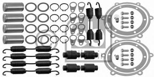 Р/к тормозной колодки на ось SAF 18401