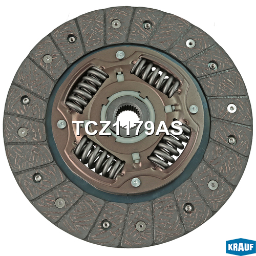 Диск сцепления VW Passat 1.8/2.0 88>/Golf 2.0i/1.9TDi 93> TCZ1179AS