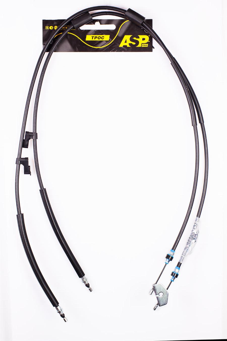 Трос стояночного тормоза задний L=1816/1860 Ford Focus all 06> KB9007